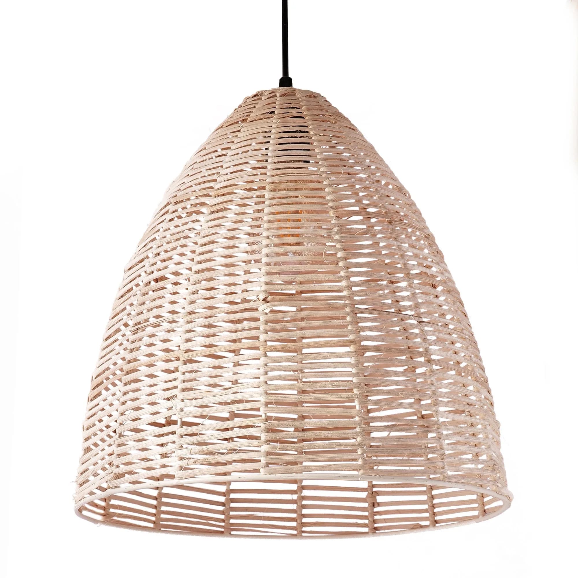 Boho Rattan Pendant Light (40x40x30 cm)